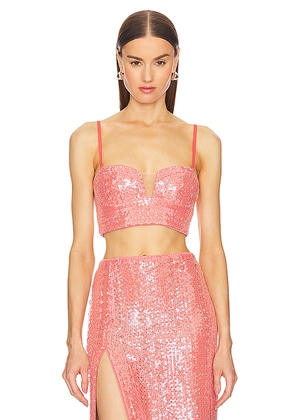 Michael Costello x REVOLVE Catiana Top in Coral. Size S. Also in XXS, XS.