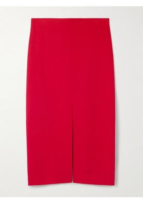 CARVEN - Crepe Midi Skirt - Red - FR 34,FR 36,FR 38,FR 40,FR 42