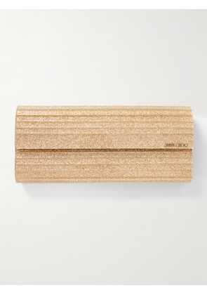 Jimmy Choo - Sweetie Glittered Resin Clutch - Gold - One size