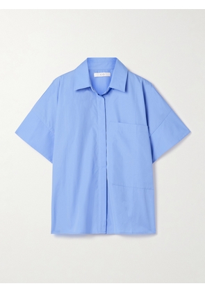 Co - Cotton-poplin Shirt - Blue - xx small,x small,small,medium,large,x large