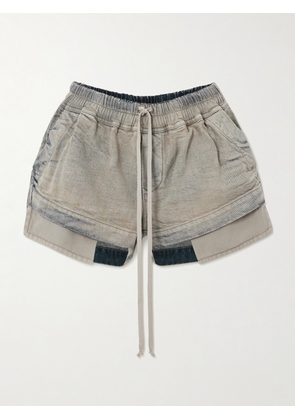 Rick Owens - Layered Denim Shorts - Blue - x small,small,medium,large,x large,xx large