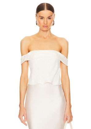 LPA Vania Top in Ivory. Size M. Also in XL.