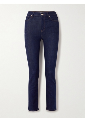 FRAME - The Pencil High-rise Skinny Jeans - Blue - 23,24,25,26,27,28,29,30,31,32,33,34