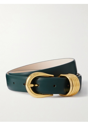 Déhanche - Hollyhock Leather Belt - Green - x small,small,medium,large,x large