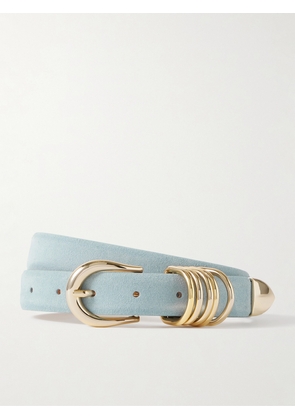 Déhanche - Hollyhock Suede Belt - Blue - x small,small,medium,large,x large