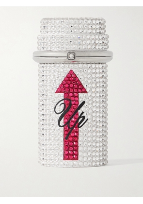 Judith Leiber Couture - Equilibrium Crystal-embellished Silver-tone Pill Box - One size