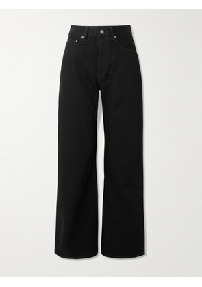 Acne Studios - 2021 High-rise Wide-leg Jeans - Black - 24,25,26,27,28,29,30