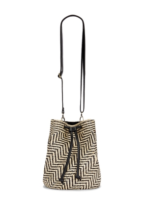 LSPACE Clo Velly Backpack in Black,Cream.