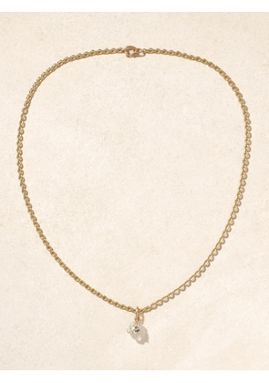 Irene Neuwirth - Tropical Flower 18-karat Gold Aquamarine Necklace - One size