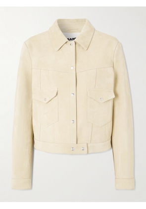 Jil Sander - Suede Jacket - Neutrals - FR 34,FR 36,FR 38,FR 40