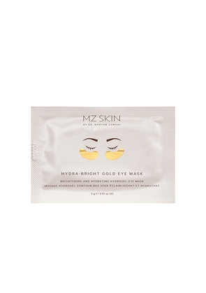 MZ SKIN Hydra-Bright Gold Eye Mask Single in Beauty: NA.