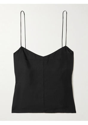 ST. AGNI - Silk-twill Camisole - Black - xx small,x small,small,medium,large,x large