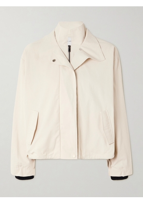 ST. AGNI - Recycled-twill Jacket - Ecru - xx small,x small,small,medium,large,x large