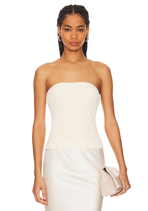 LPA Melora Knit Tube Top in Ivory. Size M. Also in XL.