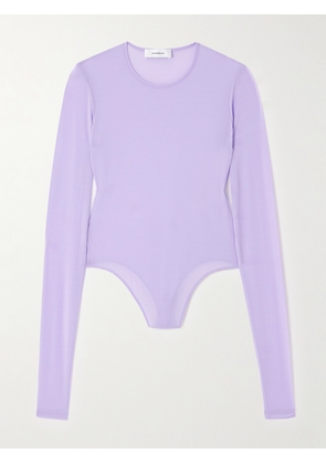 WARDROBE.NYC - Stretch-jersey Bodysuit - Purple - x small,small,medium,large,x large