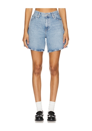 LEVI'S High Baggy Short in Denim-Light. Size 23. Also in 24, 26, 27, 28, 29, 30.
