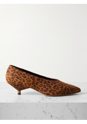 Isabel Marant - Ebisa Leopard-print Suede Pumps - Animal print - FR36,FR37,FR38,FR39,FR40,FR41