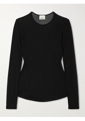 Isabel Marant - Gaelle Jersey Top - Black - FR 34,FR 36,FR 38,FR 40,FR 42,FR 44