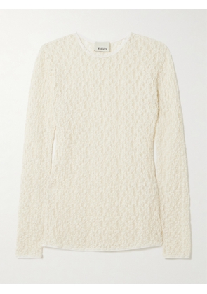 Isabel Marant - Gaelle Popcorn Lace Top - Ecru - FR 34,FR 36,FR 38,FR 40,FR 42,FR 44