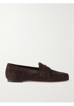 Aeyde - Lana Suede Loafers - Brown - 35,35.5,36,36.5,37,37.5,38,38.5,39,39.5,40,40.5,41,41.5,42