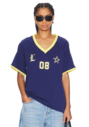 LIONESS Spectate Top in Navy. Size S. Also in XXS, XS.