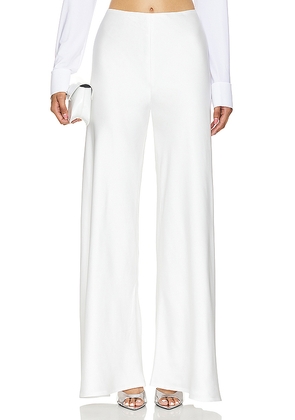 Norma Kamali Bias Elephant Pant in White. Size M. Also in XXS, XS, S, L, XL.
