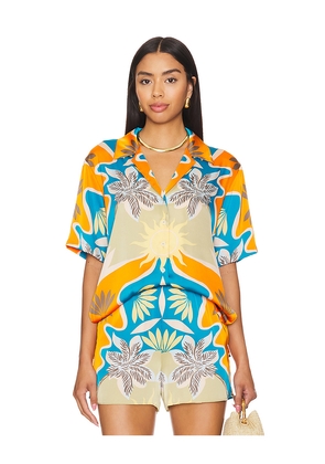 MISA Los Angeles Solange Top in Orange. Size M. Also in XXS.