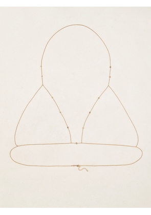 Jacquie Aiche - 14-karat Gold Diamond Body Chain - One size