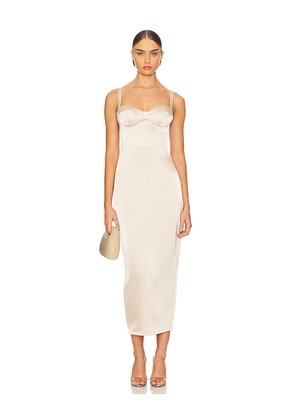 Katie May Teagan Dress in Nude. Size M. Also in S.