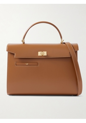 Anya Hindmarch - Mortimer Leather Shoulder Bag - Brown - One size