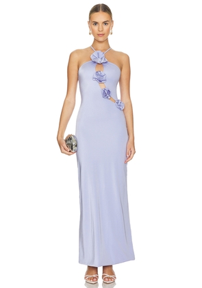 Maygel Coronel Liri Dress in Lavender.