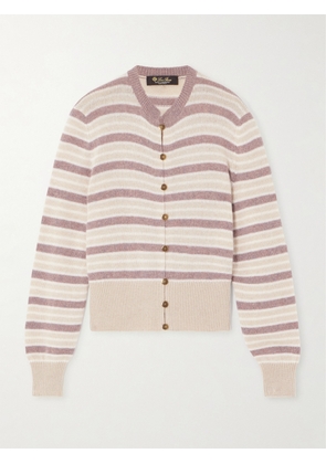 Loro Piana - Striped Cashmere Cardigan - Multi - IT36,IT38,IT40,IT42,IT44,IT46,IT48,IT50