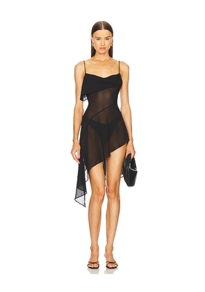 NBD Dahliah Midi Dress in Black. Size M. Also in XL.