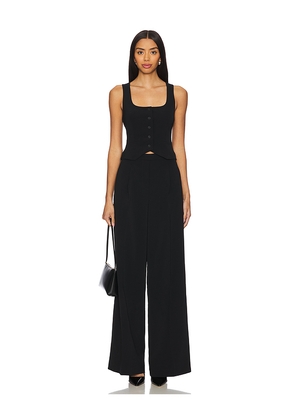 Lovers and Friends Dakota Jumpsuit in Black. Size L. Also in XS, S, M.