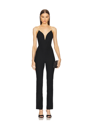 Michael Costello x REVOLVE Akansa Jumpsuit in Black. Size M. Also in S.