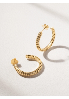 Marina B - Trisolina Small 18-karat Gold Hoop Earrings - One size