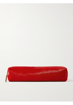 KHAITE - Kye Calf Hair Clutch - Red - One size