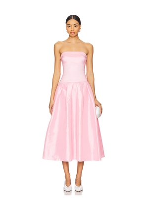 MORE TO COME Cambria Strapless Dress in Pink. Size L. Also in XS, XXS, S, M, XL.