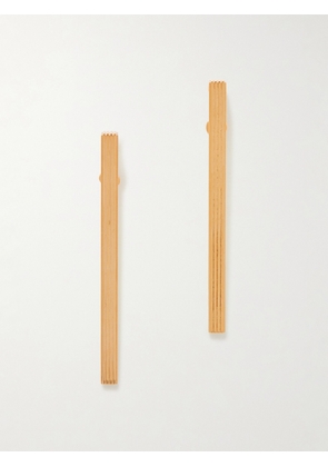 KHAITE - Empire Gold-plated Earrings - One size