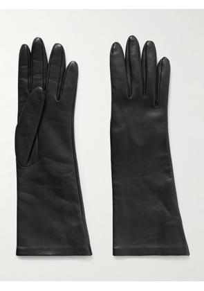 KHAITE - Remo Mid Leather Gloves - Black - 6.5,7,7.5,8