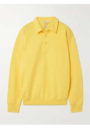 JW Anderson - Rugby Cotton-jersey Polo Shirt - Yellow - xx small,x small,small,medium,large,x large,xx large