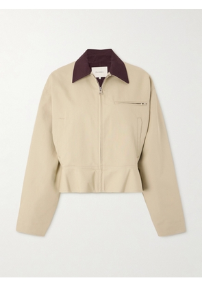JW Anderson - Cotton-canvas Jacket - Neutrals - xx small,x small,small,medium,large,x large,xx large