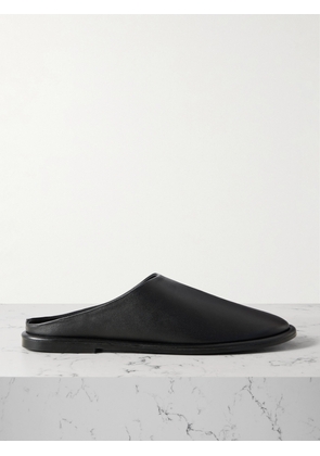 A Emery - Spencer Leather Slippers - Black - IT35,IT36,IT37,IT38,IT39,IT40,IT41