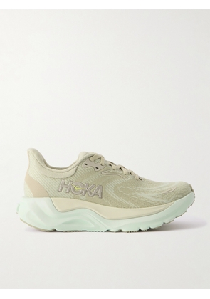 Hoka - Arahi 8 Rubber-trimmed Jacquard-mesh Sneakers - Green - US5,US5.5,US6,US6.5,US7,US7.5,US8,US8.5,US9,US9.5,US10,US10.5,US11