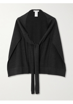 LEMAIRE - Trompe L'œil Wool-blend Scarf - Gray - One size