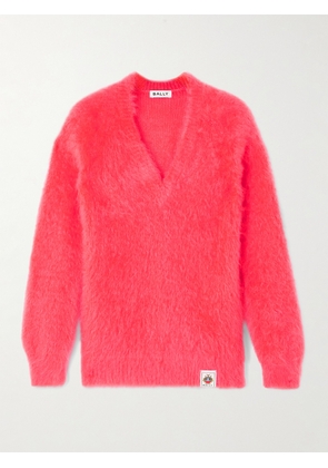 BALLY - Mohair And Silk-blend Sweater - Red - IT36,IT38,IT40,IT42,IT44,IT46,IT48