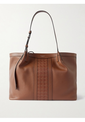 Serapian - Secret Textured-leather Tote - Brown - One size