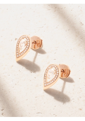 Messika - Firey 18-karat Rose Gold Diamond Earrings - One size