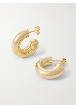 LIÉ STUDIO - The Rose Gold-plated Hoop Earrings - One size