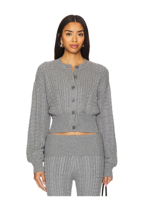 Lovers and Friends x Emily Gemma Bessie Cardigan in Grey. Size L. Also in XS, S, M.